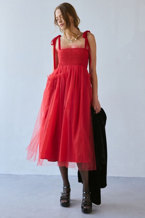 Slide View: 4: Sister Jane Dream Palace Tulle Midi Dress