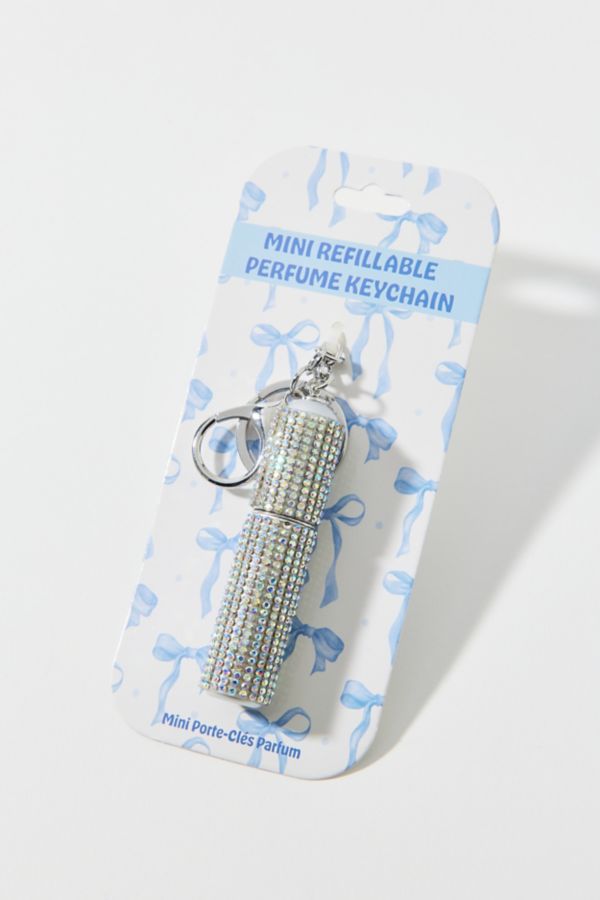 Slide View: 2: Mini Refillable Perfume Keychain