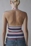 Thumbnail View 4: BDG Joanna Ribbed Knit Halter Top