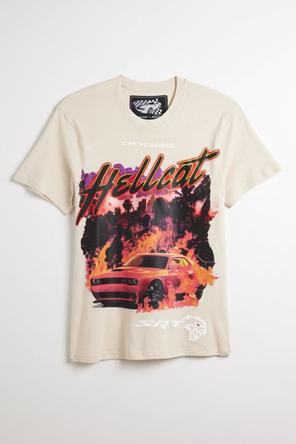 Slide View: 1: T-shirt Graphique Dodge Hellcat SRT