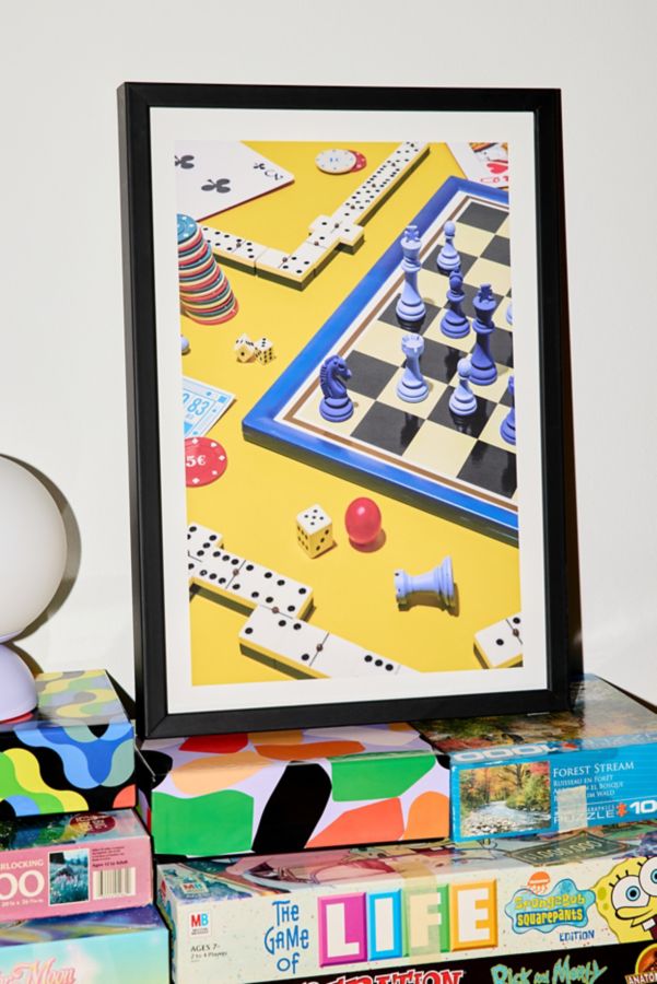 Slide View: 1: Pepino de Mar Table Games Art Print