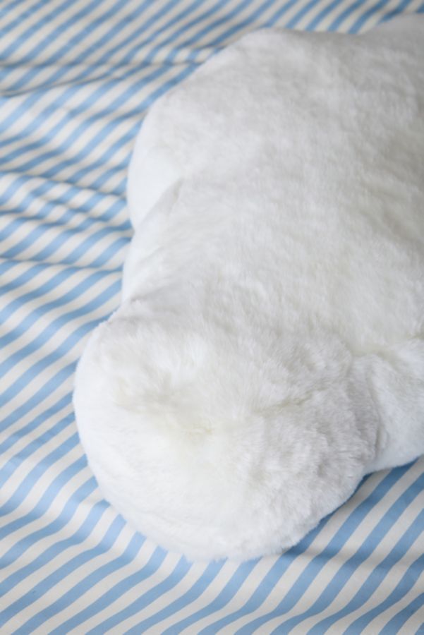 Slide View: 2: Cloud Shaped Plush Throw Pillow