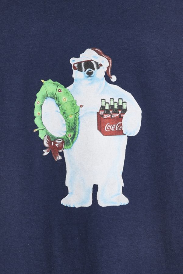 Slide View: 2: Coca-Cola Polar Bear Graphic Tee