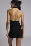 Thumbnail View 2: UO Pina Shimmer Cowl Neck Halter Mini Dress