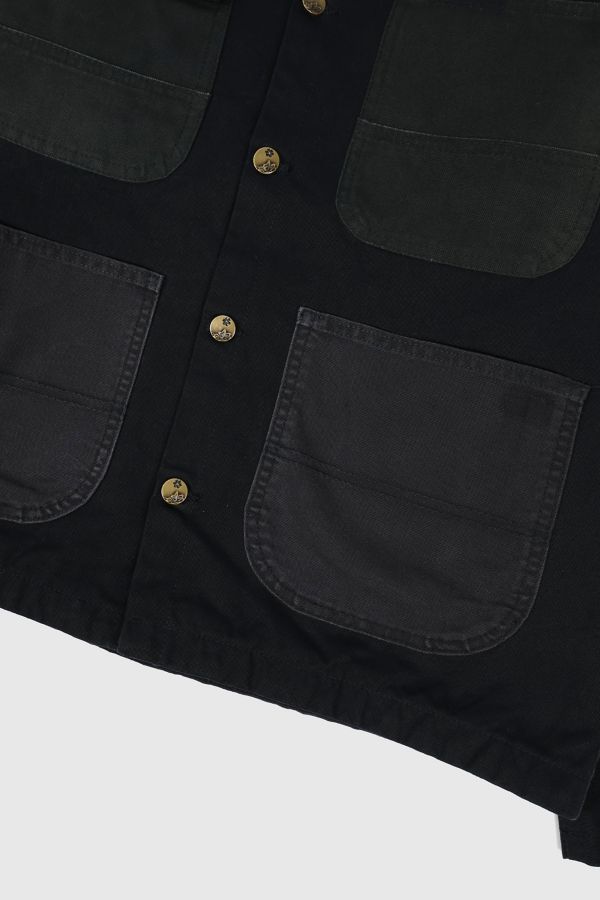 Slide View: 5: Reworked Workwear Button-Down Jacket 04