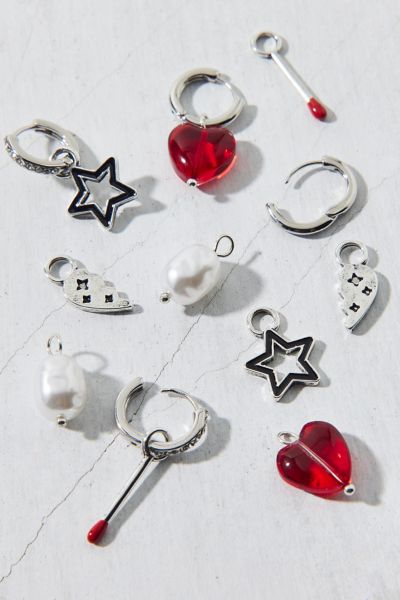 Add-A-Charm Hoop Earring Set