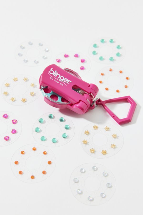 Slide View: 1: blinger® On-The-Go Starter Kit Gem Stamper & Rhinestone Set