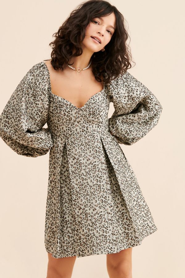 Slide View: 1: Sister Jane Tempo Leopard Dress