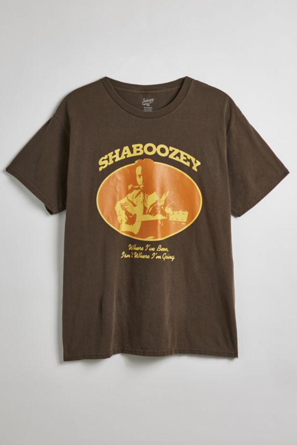 Slide View: 1: T-shirt graphique surdimensionné exclusif Shaboozey UO