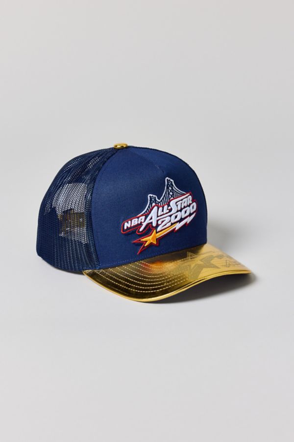 Slide View: 1: Mitchell & Ness NBA All-Star 2000 Snapback Trucker Hat