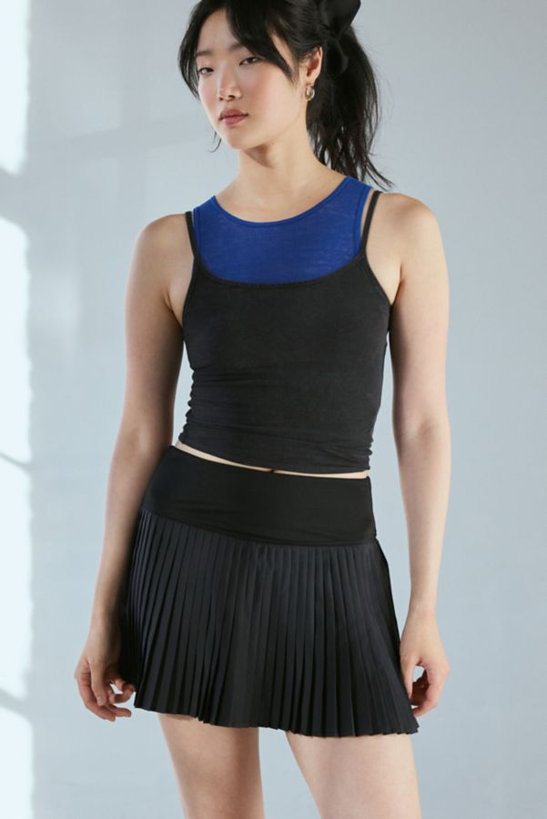 Slide View: 1: Kimchi Blue Kendra Pleated Mini Skort