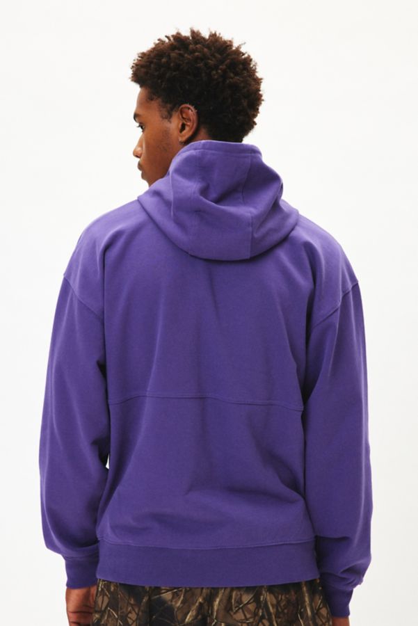 Slide View: 2: Russell Athletic Middle Seam Hoodie Sweatshirt