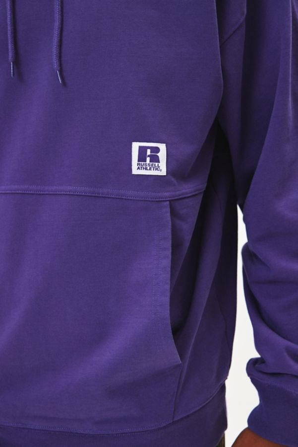 Slide View: 4: Russell Athletic Middle Seam Hoodie Sweatshirt