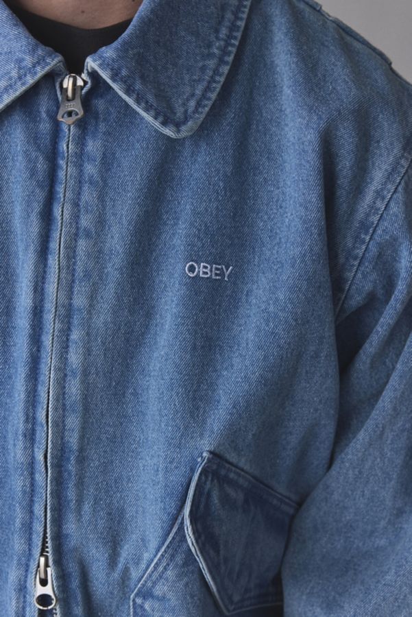 Slide View: 4: OBEY CWU Denim Jacket