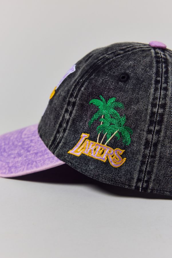 Slide View: 2: Mitchell & Ness Los Angeles Lakers Champions Dad Hat