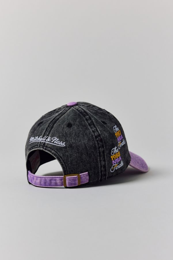 Slide View: 3: Mitchell & Ness Los Angeles Lakers Champions Dad Hat