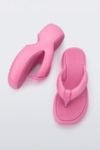 Thumbnail View 2: Melissa Free Fuzzy Heeled Thong Sandal