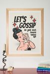 Thumbnail View 1: GS Print Shoppe Let's Gossip Art Print