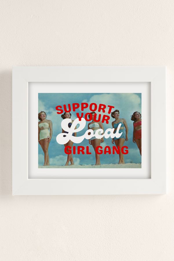 Slide View: 2: GS Print Shoppe Impression d'Art Local Girl Gang