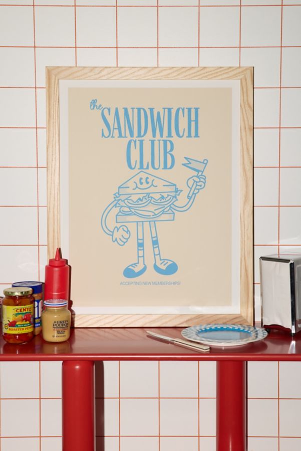 Slide View: 1: Impression d'art GS Print Shoppe Sandwich Club