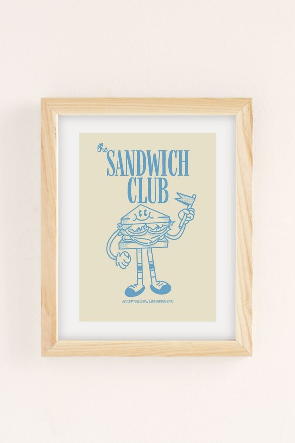 Slide View: 2: Impression d'art GS Print Shoppe Sandwich Club