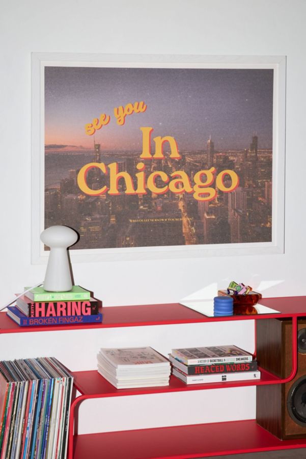 Slide View: 1: GS Print Shoppe On Se Voit À Chicago Impression D'Art