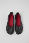 Thumbnail View 4: Camper Right Leather Pleated Ballerina Flat