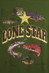 Thumbnail View 3: T-shirt Graphique Poissons Lone Star