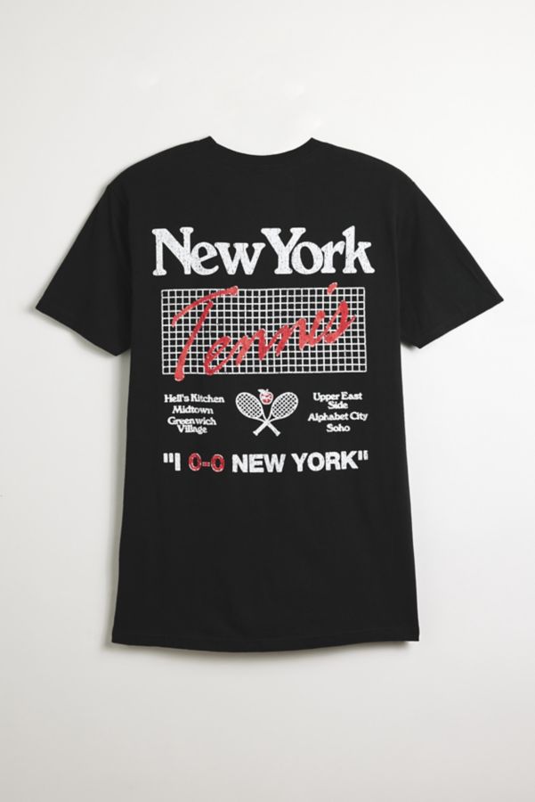 Slide View: 1: T-shirt graphique de tennis de New York