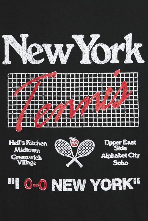 Slide View: 3: T-shirt graphique de tennis de New York