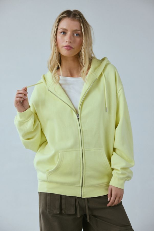 Slide View: 4: BDG Dusty Zip Up Hoodie Sweatshirt