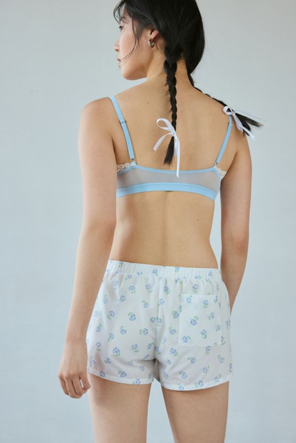 Slide View: 3: Frankies Bikinis Farmhouse Printed Woven Micro Short