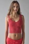 Thumbnail View 1: Out From Under Plunge Tapestry Jacquard Seamless Knit Cami