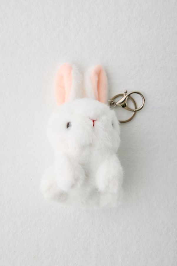 Slide View: 2: Bunny Plushie Keychain