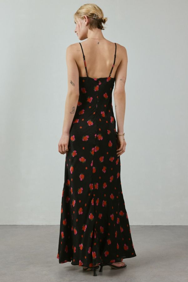 Slide View: 4: Bardot Monroe Cowl Neck Cami Maxi Dress