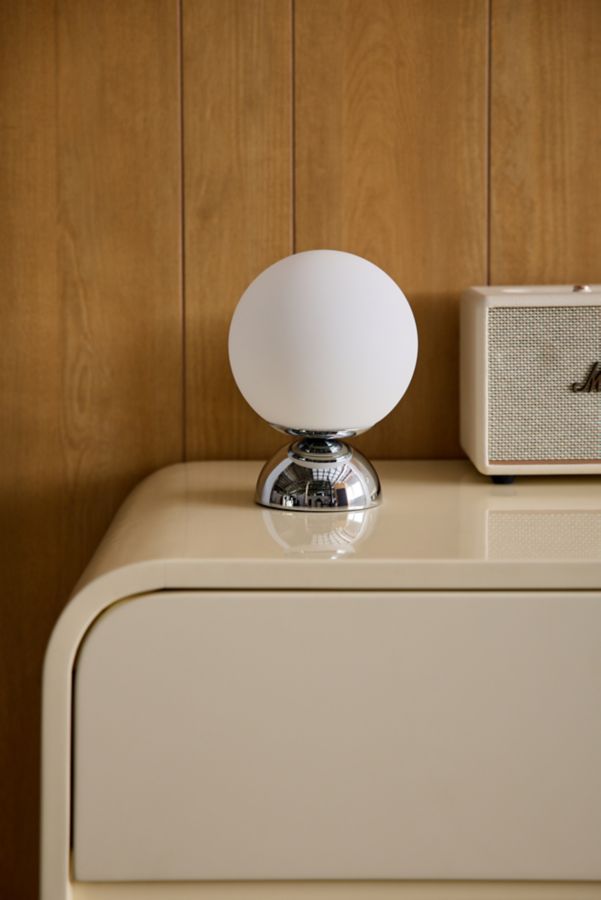 Slide View: 2: Globe Table Lamp