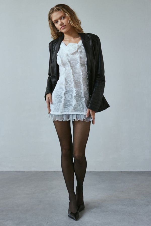 Slide View: 3: Fantastic Baby Meadow Lace Mini Dress