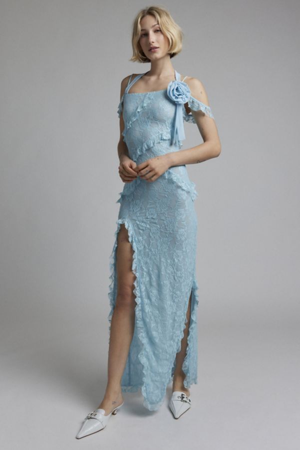 Slide View: 1: Fantastic Baby Crysta Lace Maxi Dress