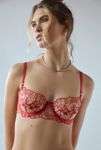 Thumbnail View 1: Bluebella Rosalie Embroidered Sheer Mesh Underwire Bra