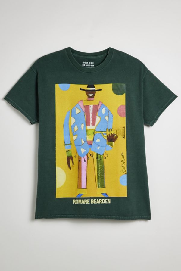 Slide View: 1: T-shirt Graphique Empereur Romare Bearden