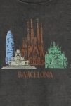 Thumbnail View 2: T-shirt Graphique Ville de Barcelone