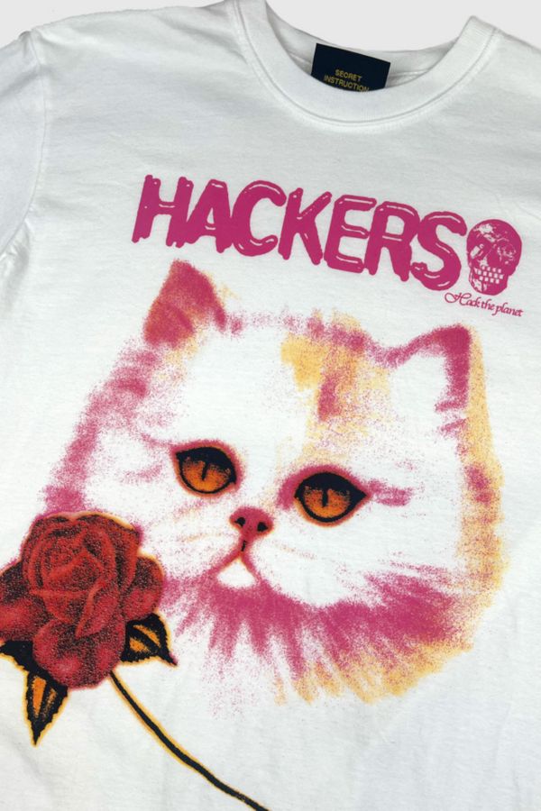 Slide View: 2: Feels So Good Hackers "Hack The World 95" T-Shirt