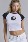 Thumbnail View 1: Future State 8 Ball Graphic Raglan Tee