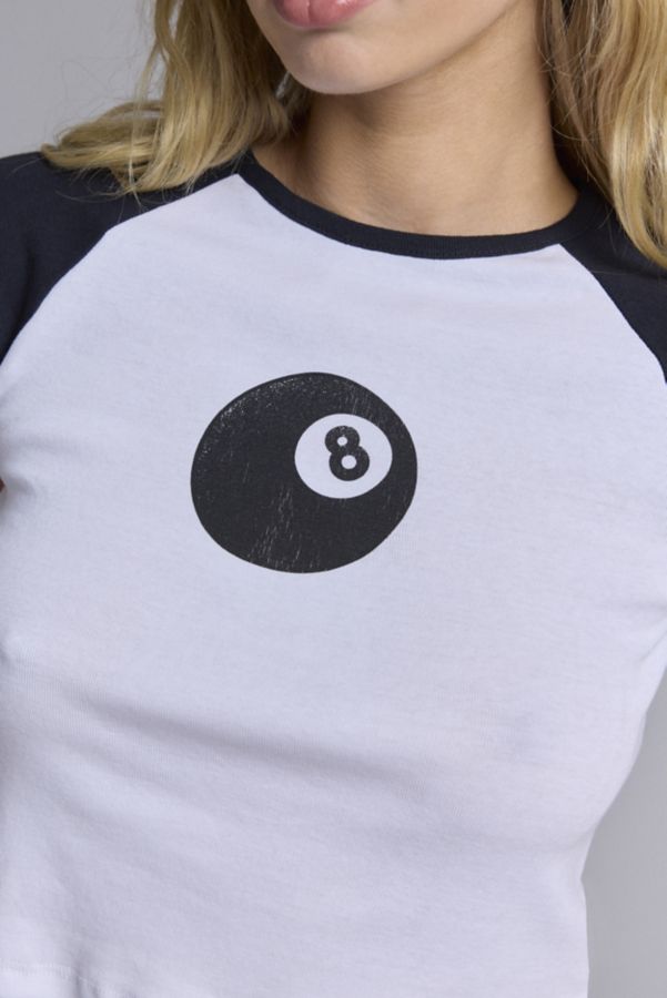 Slide View: 2: Future State 8 Ball Graphic Raglan Tee