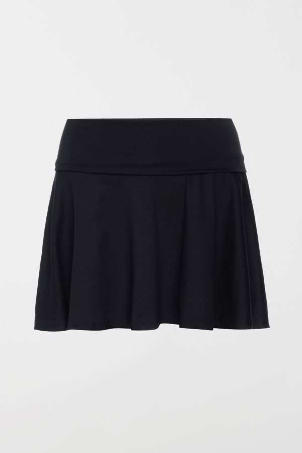 Slide View: 3: Gigi LA Bambi Foldover Mini Skirt