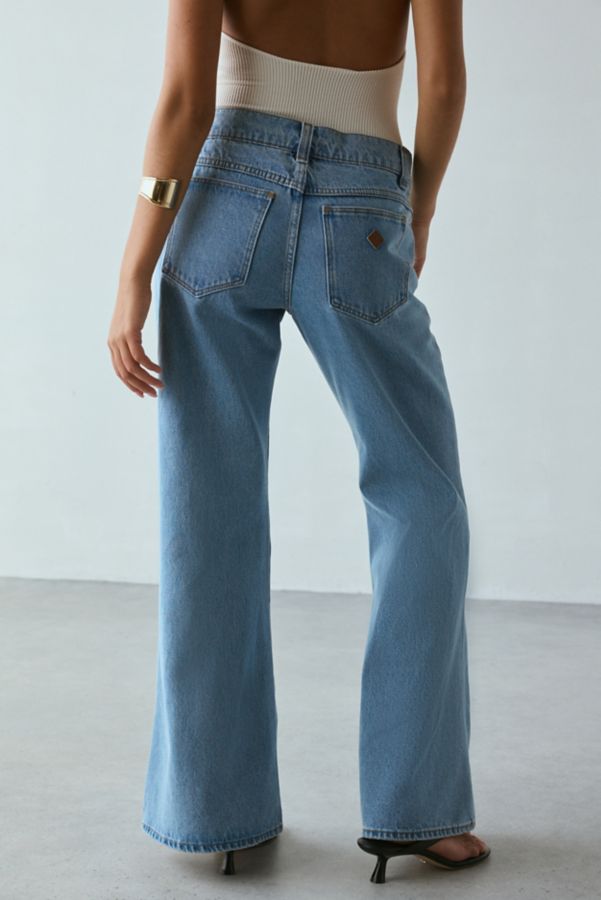 Slide View: 2: Abrand 99 Gigi Low-Rise Baggy Flare Jean