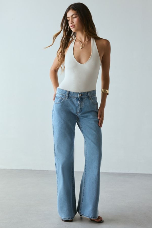 Slide View: 1: Abrand 99 Gigi Low-Rise Baggy Flare Jean