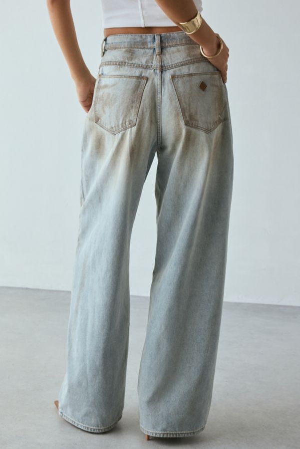 Slide View: 3: Abrand 95 Nicole Mid-Rise Super Baggy Jean