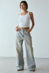 Thumbnail View 1: Abrand 95 Nicole Mid-Rise Super Baggy Jean