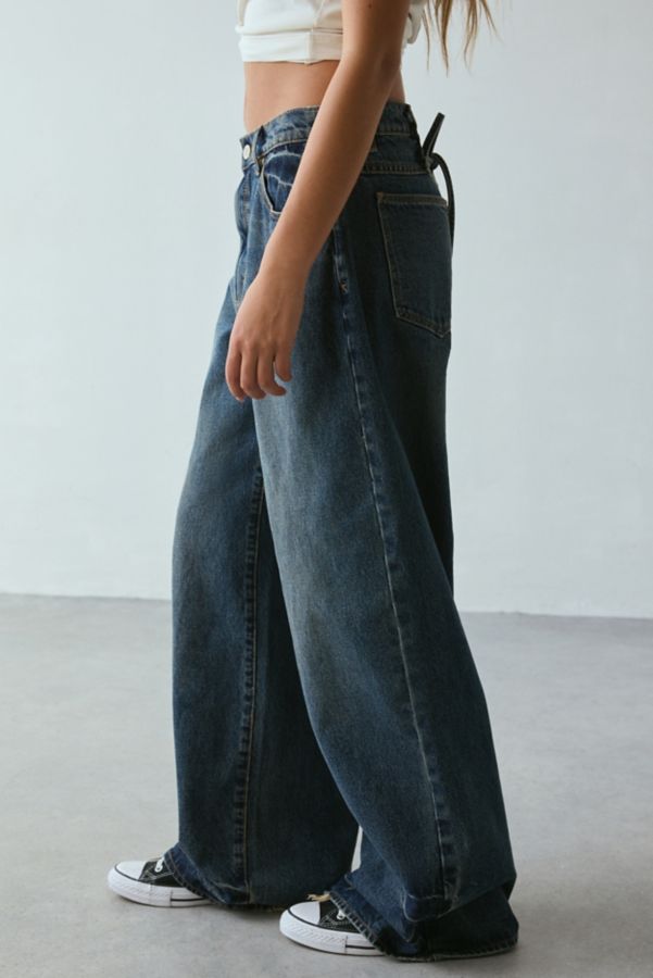 Slide View: 4: Abrand Cory 95 Laced Mid-Rise Super Baggy Jean